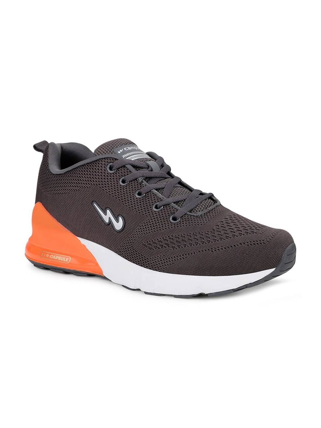 

Campus Men Orange Mesh Running Shoes
