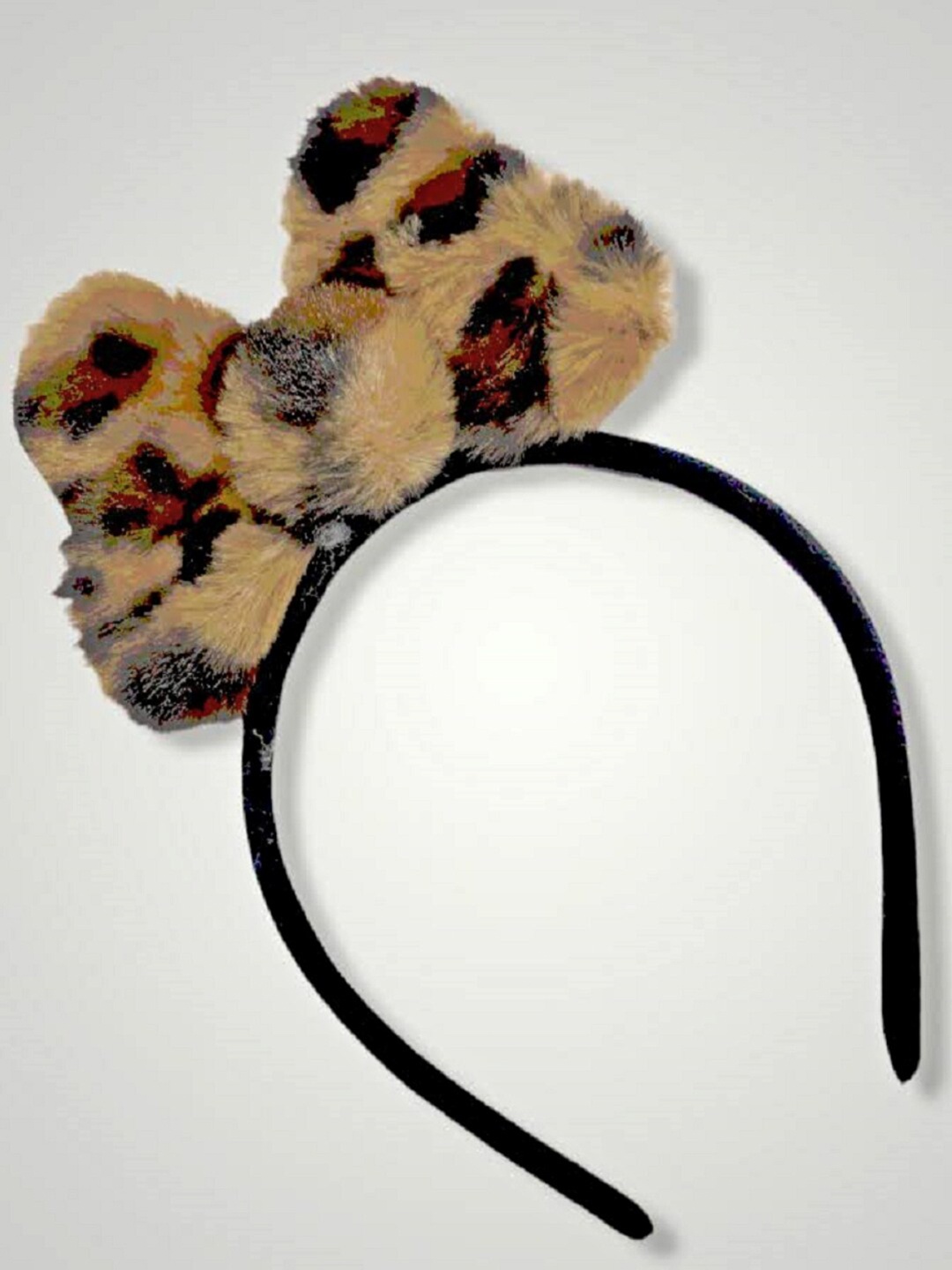 

Proplady Unisex Kids Brown Fur Hairband