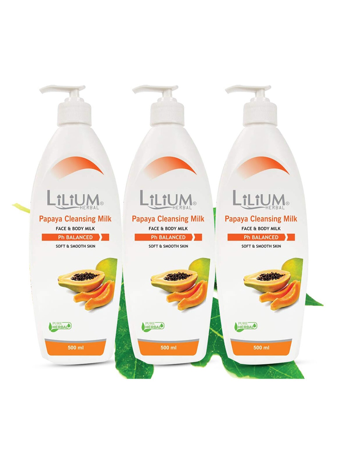 

Lilium Set Of 3 White Face Wash and Cleanser