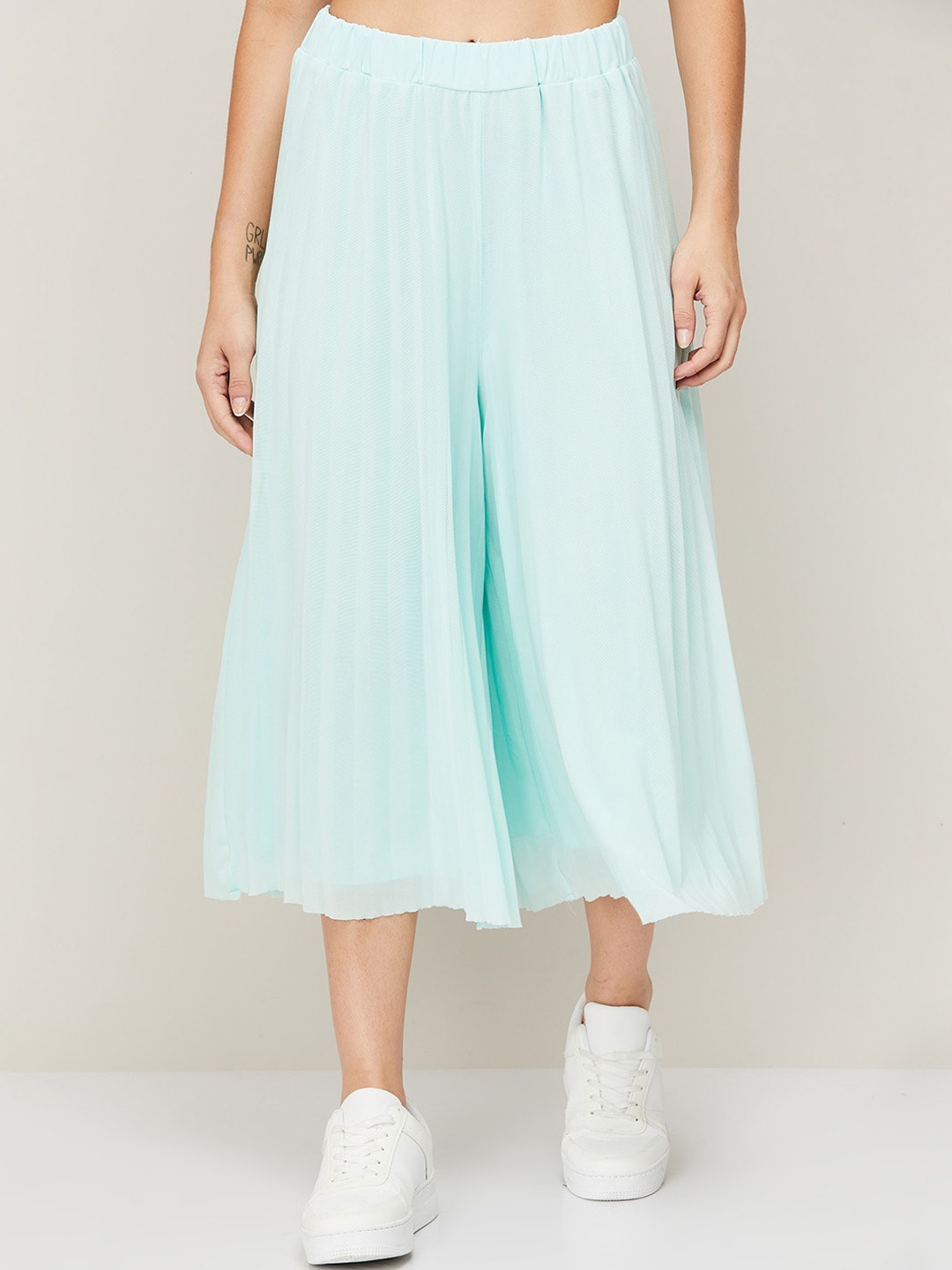 

Ginger by Lifestyle Women Green Culottes Trousers