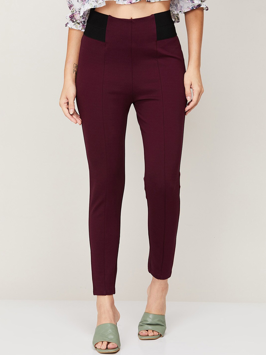 

CODE by Lifestyle Women Red Trousers