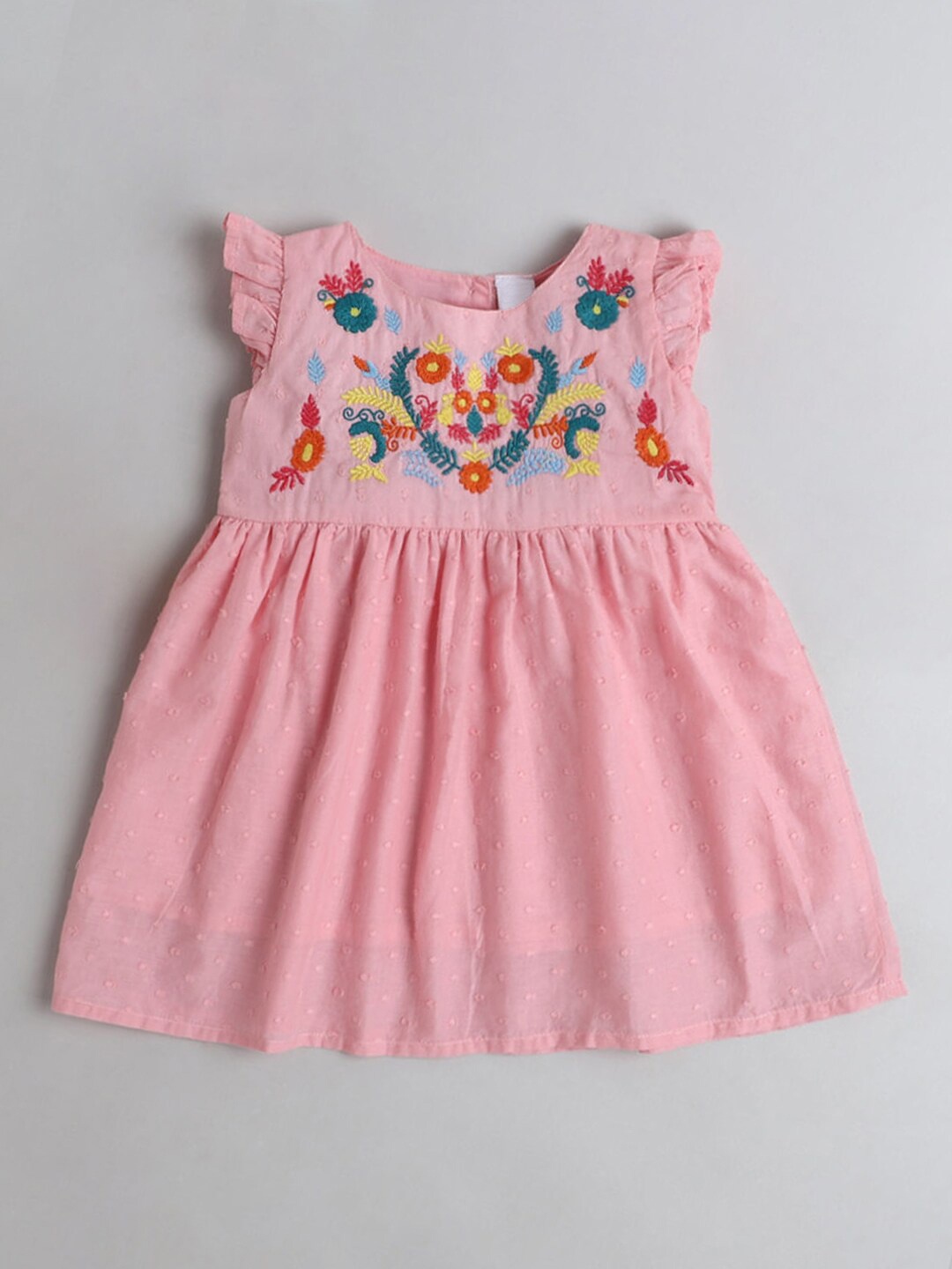 

Hopscotch Pink Floral Dress