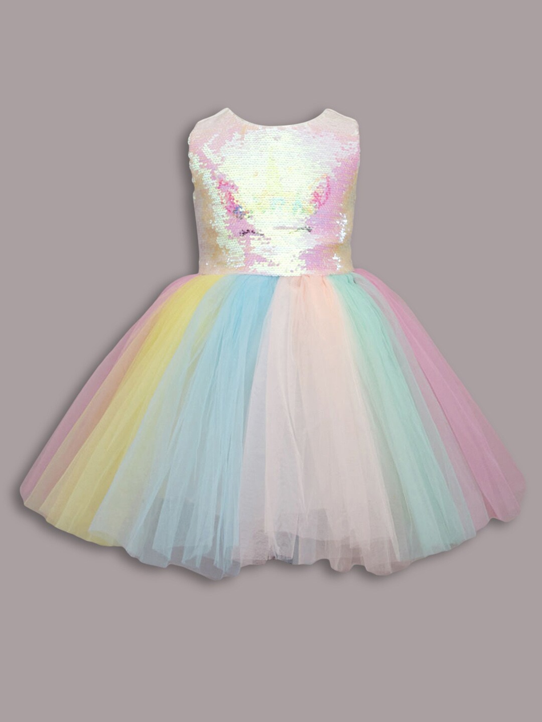 

Hopscotch Multicoloured Colourblocked Dress, Multi