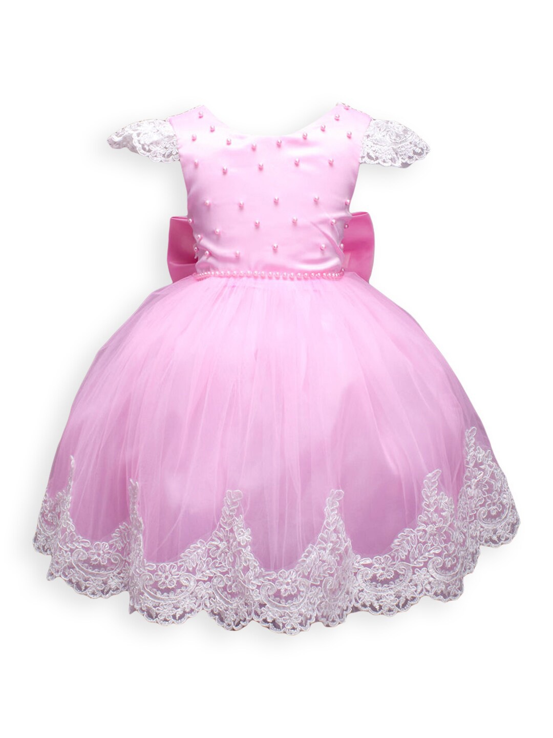 

Hopscotch Pink A-Line Dress