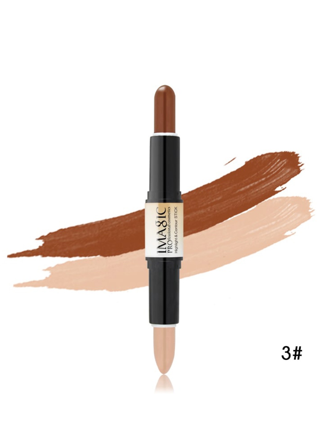

IMAGIC Professional cosmetics Highlight & Contour Stick - Shade 03, Brown