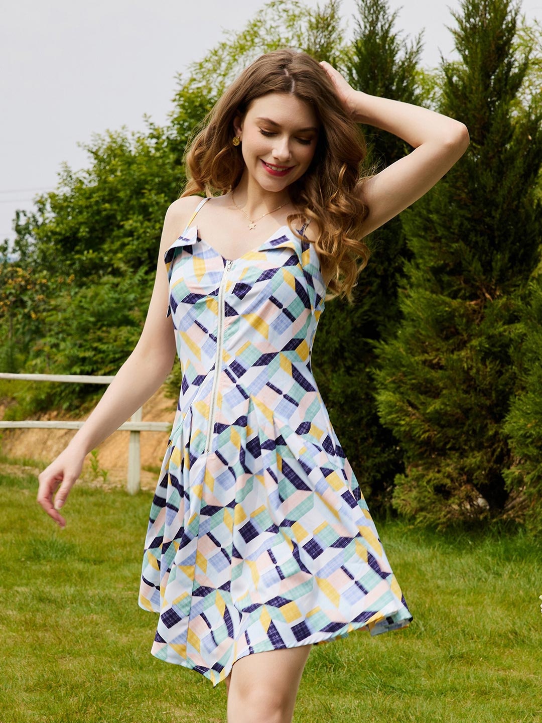 

URBANIC Multicoloured Dress, Multi