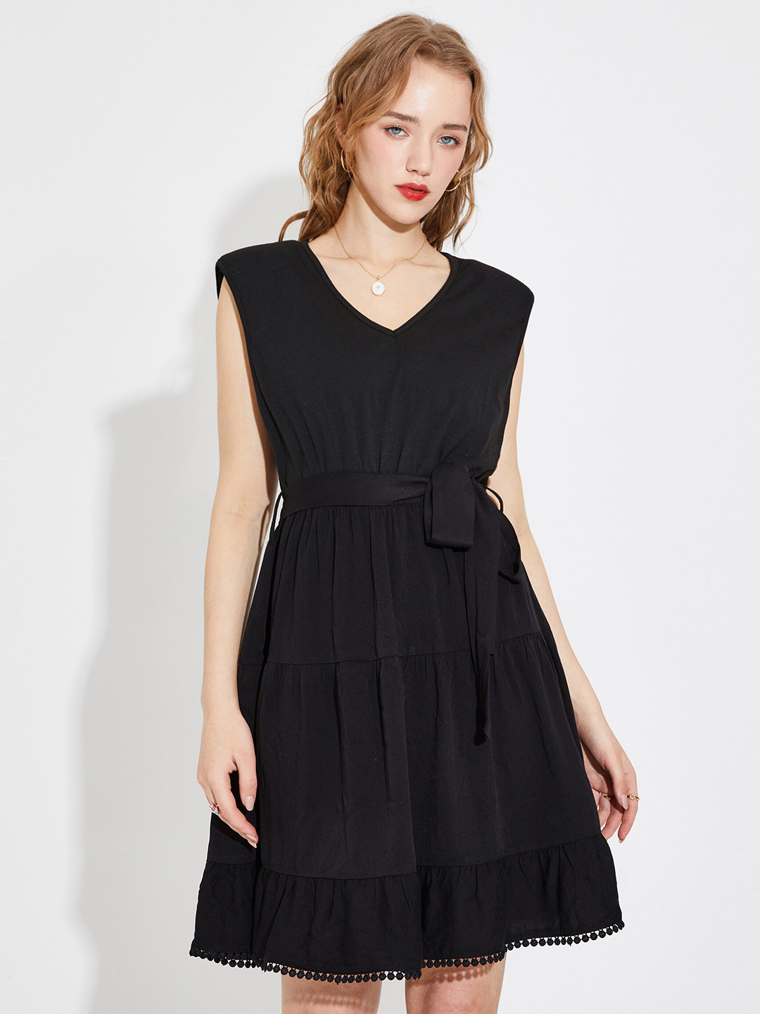 

URBANIC Black Dress