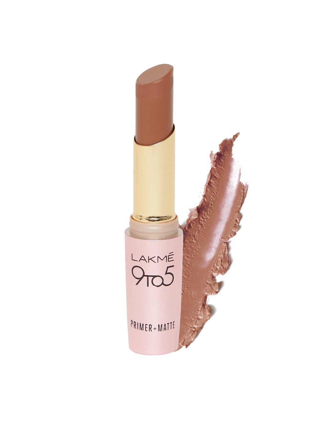 

Lakme 9 to 5 Primer+Matte Lipstick Maple Map MB14, Brown