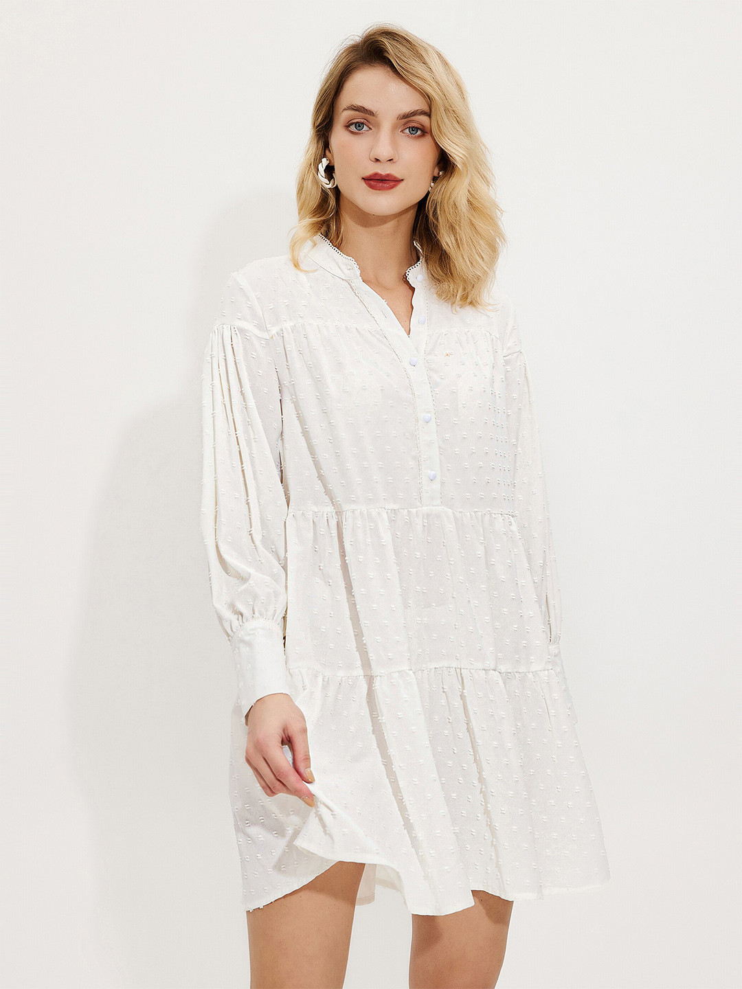 

URBANIC White Shirt Dress