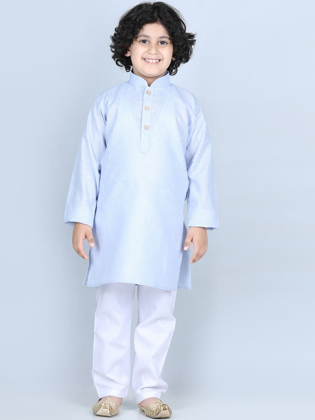 

Kidling Boys Blue Kurta with Salwar