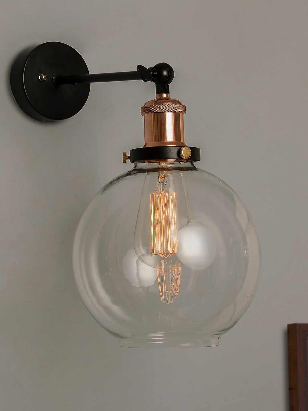 

Homesake Black Solid Wall Lamps