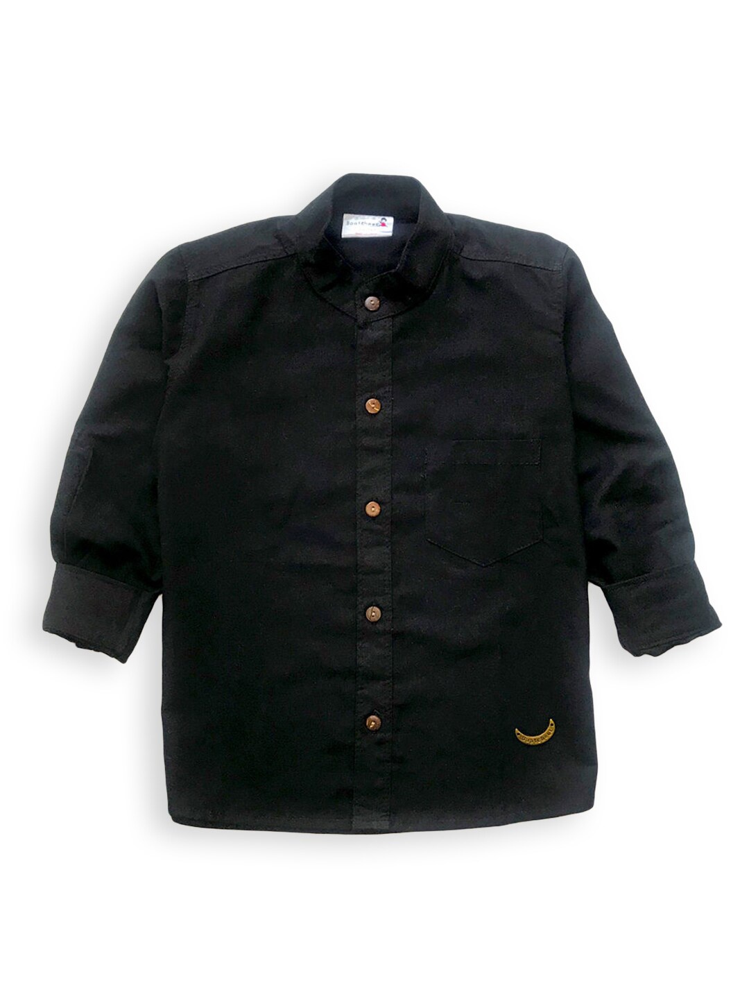 

Hopscotch Boys Black Casual Shirt