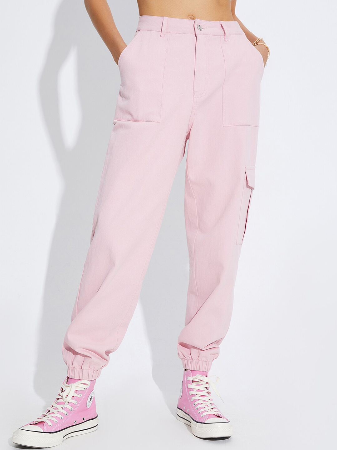 

URBANIC Women Pink Jeans