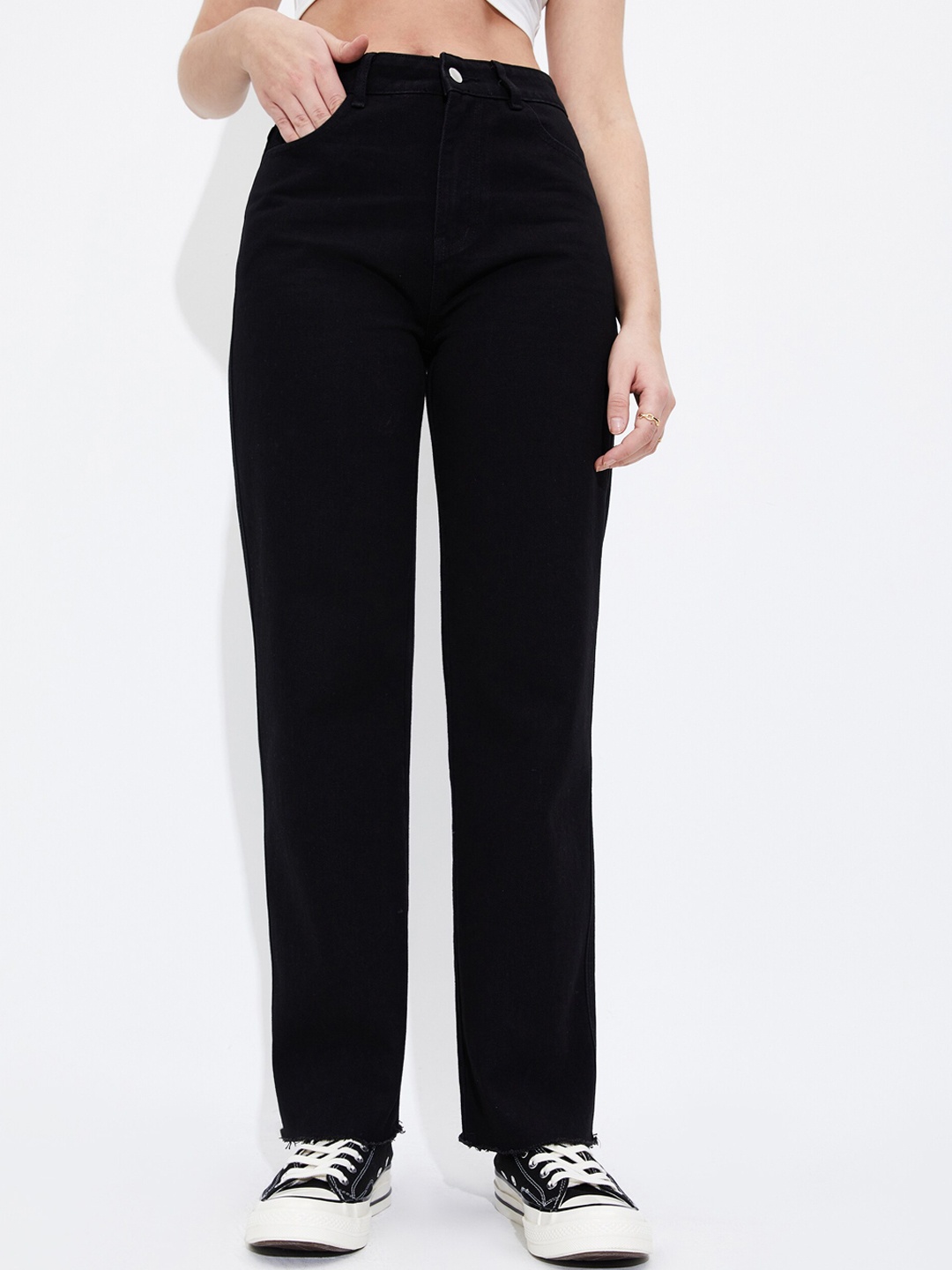 

URBANIC Women Black Jeans