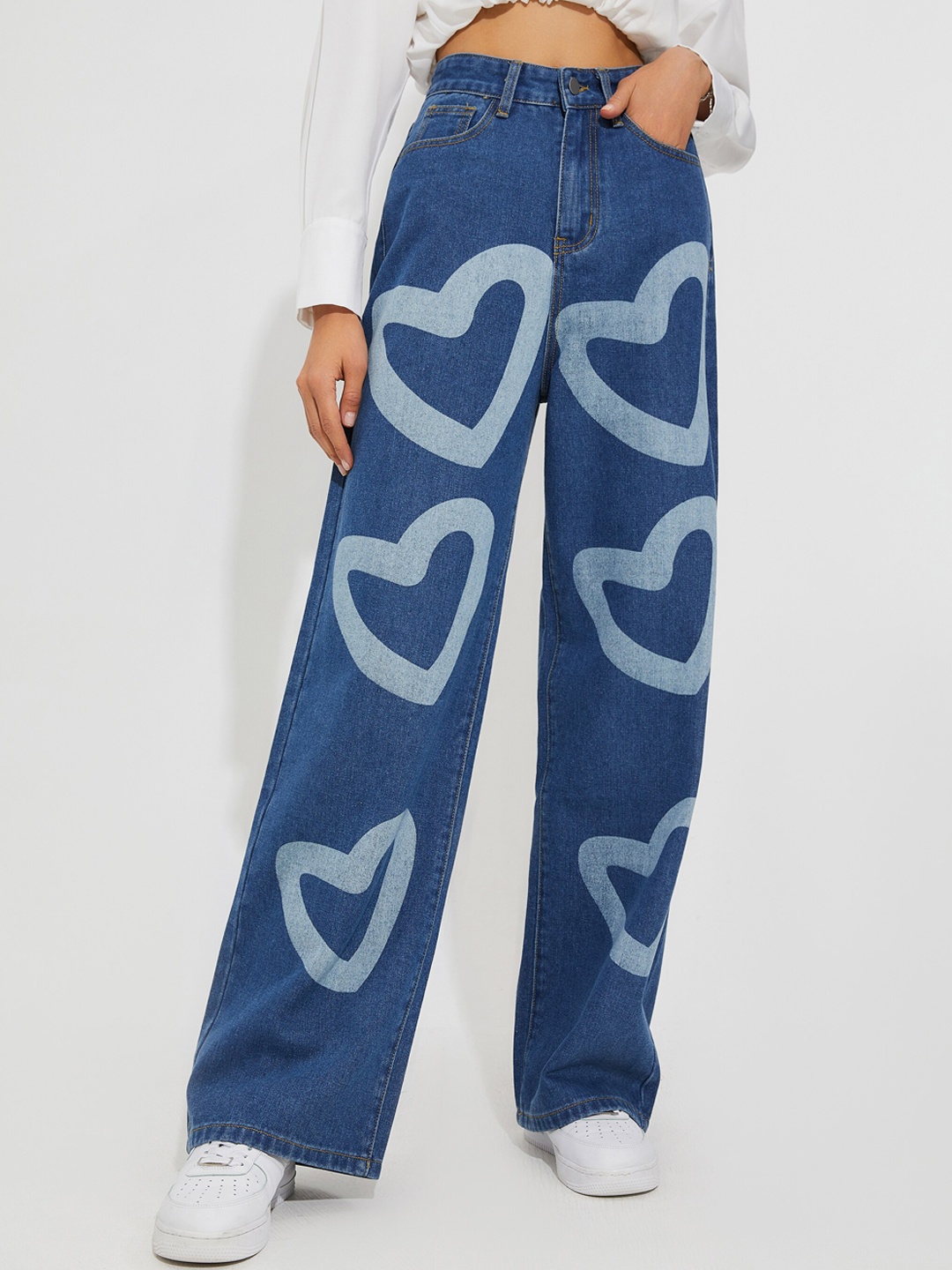 

URBANIC Women Blue Relaxed Fit Jeans