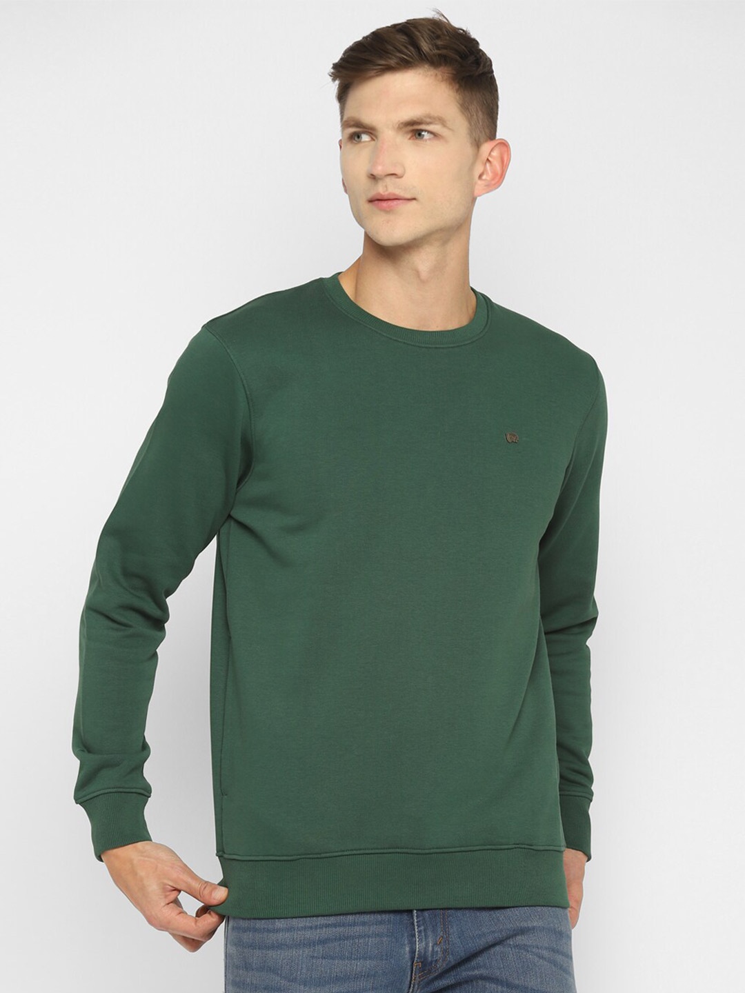 

Red Chief Men Green Sweatshirt