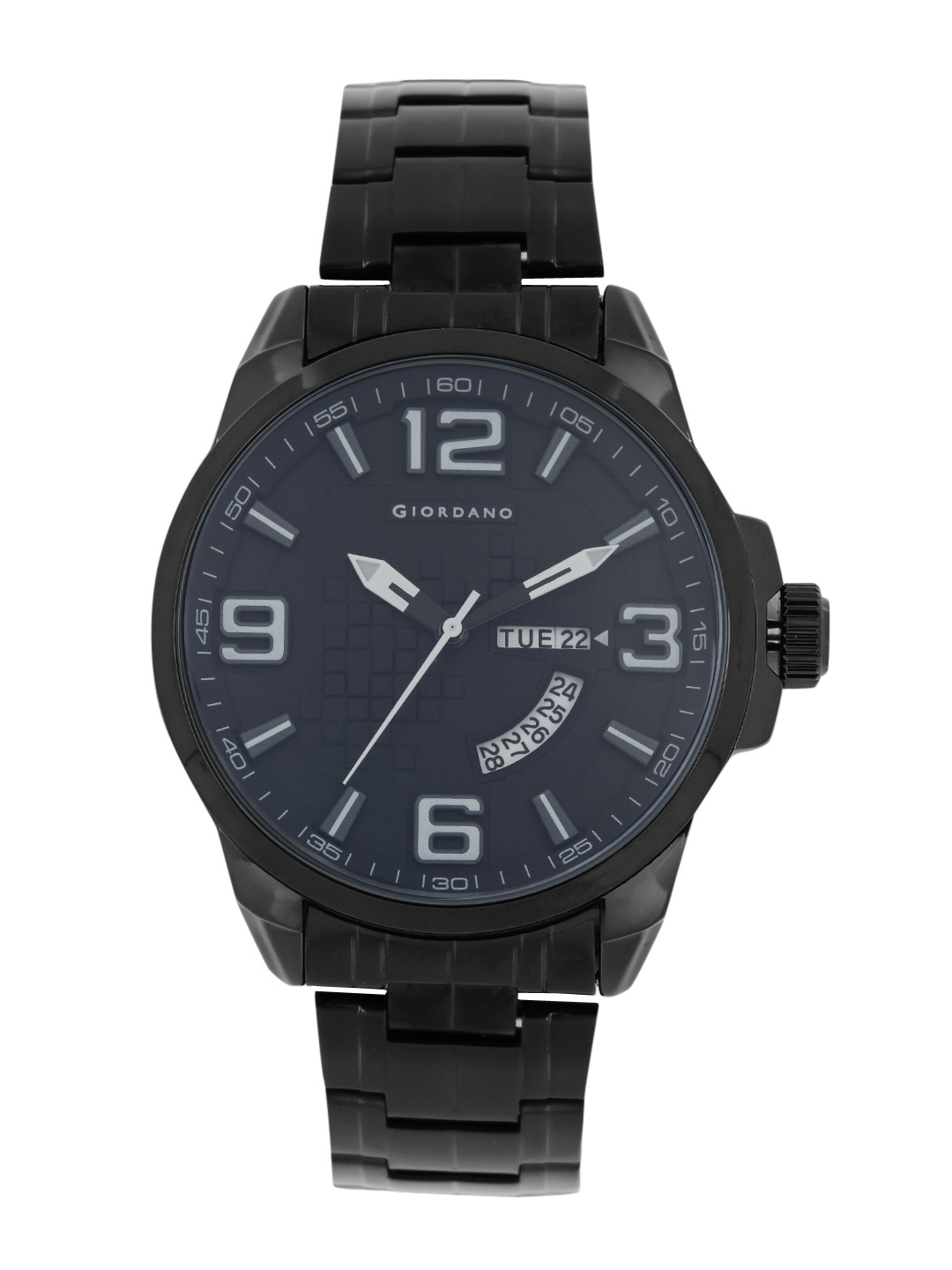 

GIORDANO Men Black Analogue Watch C1001-22