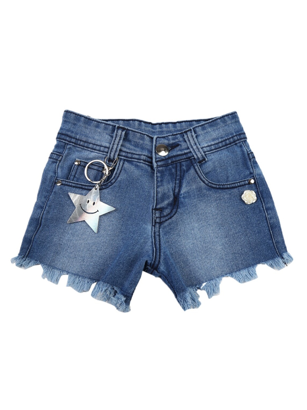 

V-Mart Girls Blue Denim Shorts