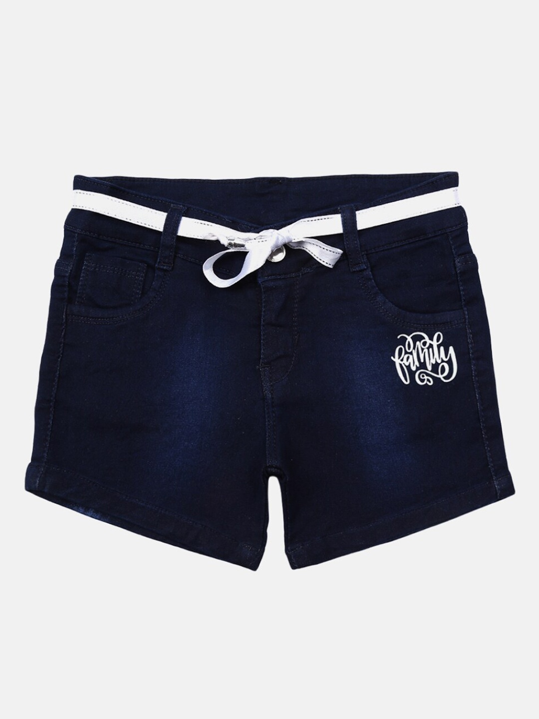 

V-Mart Girls Blue Denim Shorts