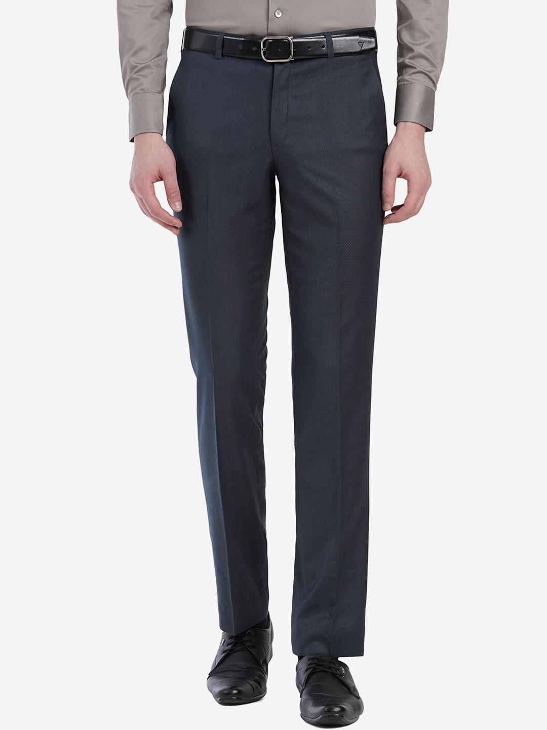 

JB STUDIO Men Blue Custom Slim Fit Trousers