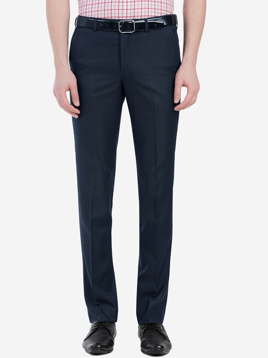 

METAL Men Blue Custom Slim Fit Trousers