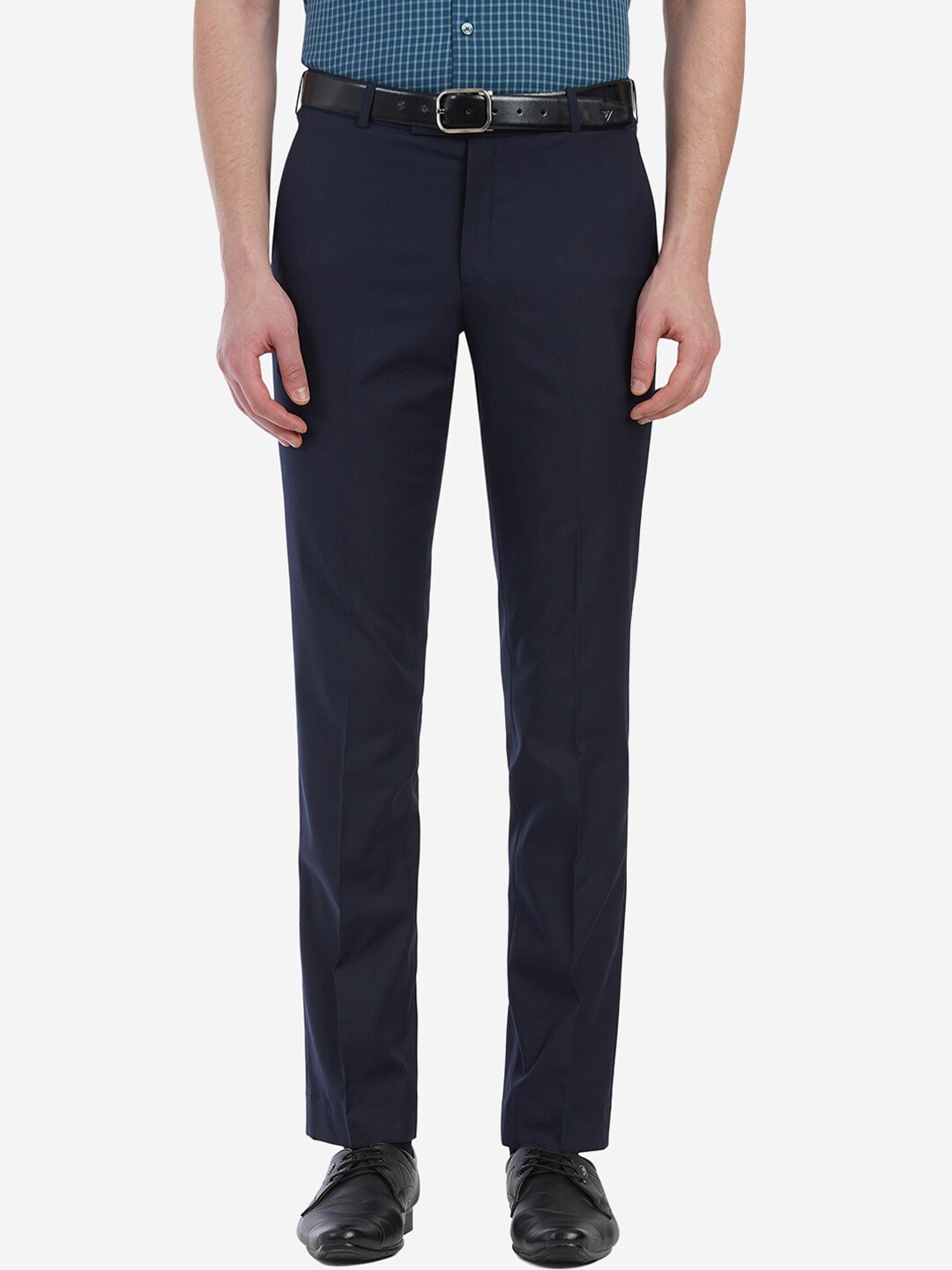 

METAL Men Blue Custom Slim Fit Trousers