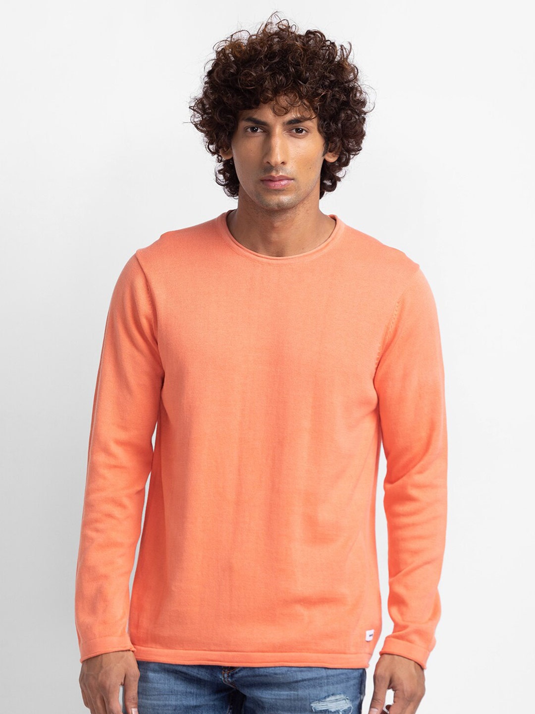 

SPYKAR Men Coral Pullover