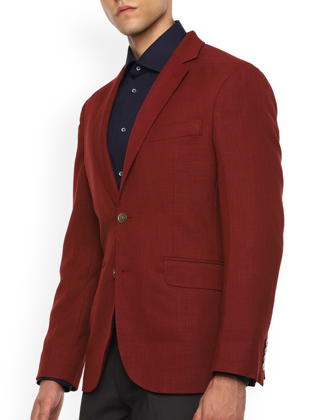 

HACKETT LONDON Men Red Windcheater Longline Tailored Jacket