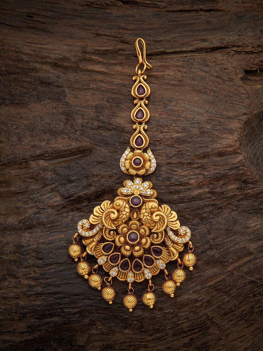

Kushal's Fashion Jewellery Women Gold-Toned & White Embellished Hair Accessory Set of