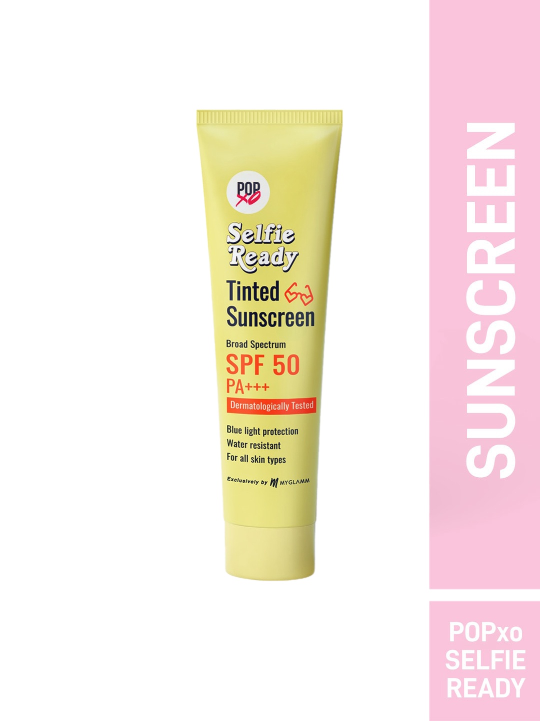 

MyGlamm Women POPxo Selfie-Ready Tinted Sunscreen SPF 50 - 30 gm, Na