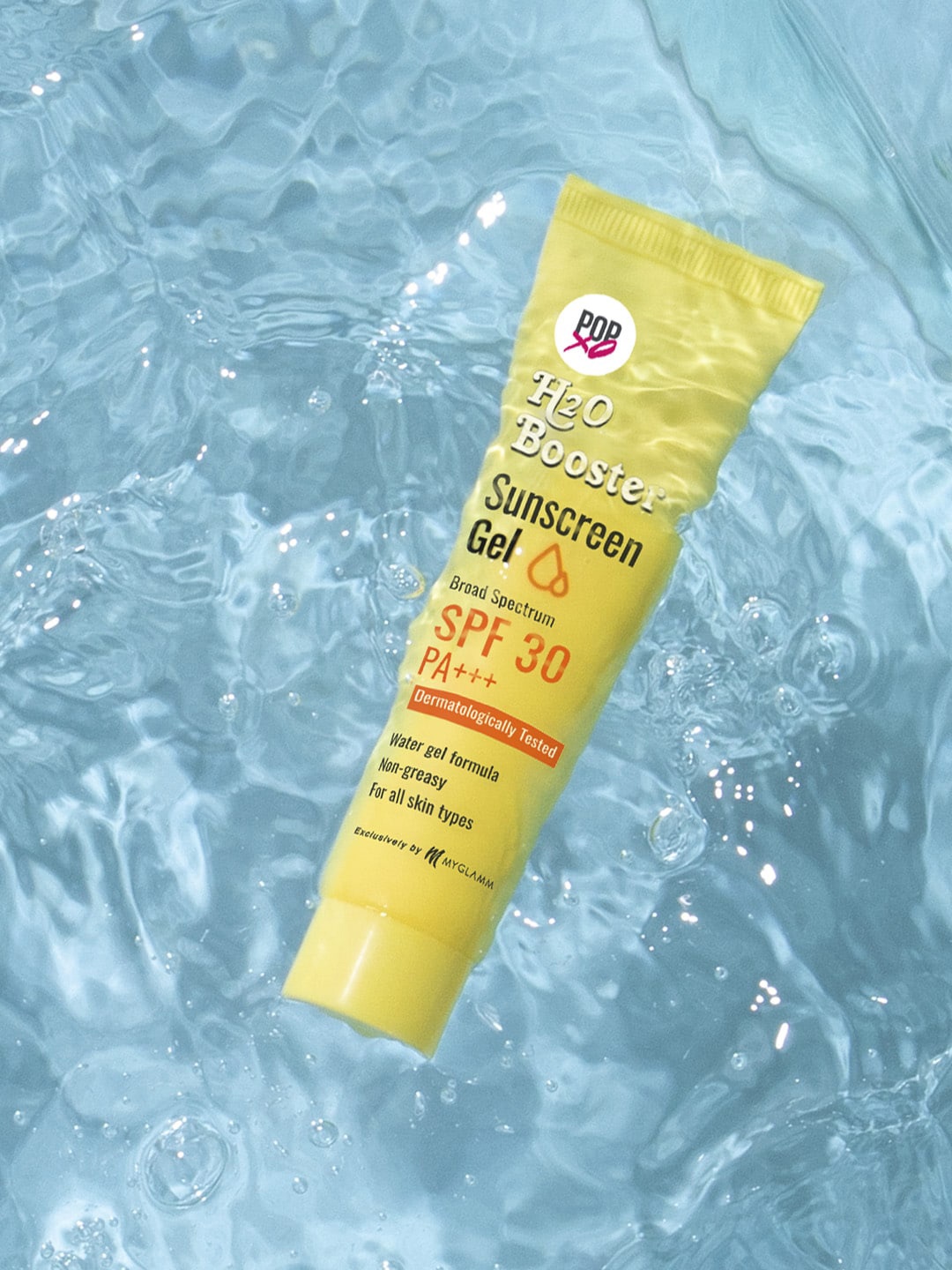 

MyGlamm POPxo H2O Booster Sunscreen Gel SPF 30-30gm, Na