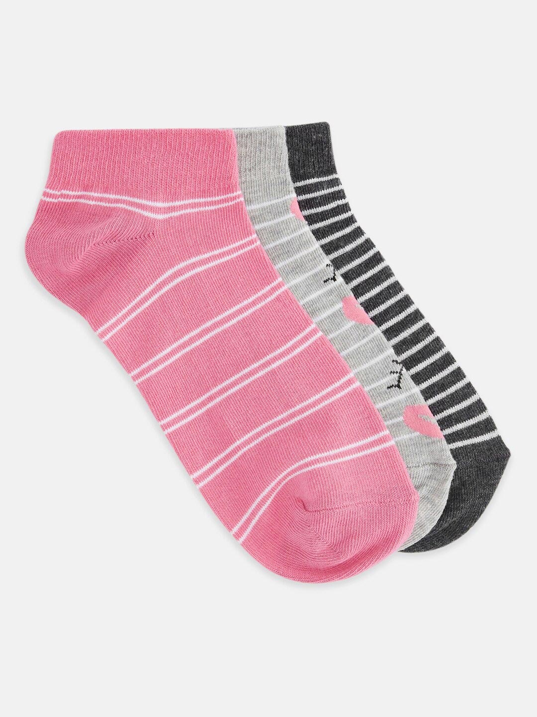 

Honey by Pantaloons Women Pack Of 3 Assorted Ankle-Length Socks