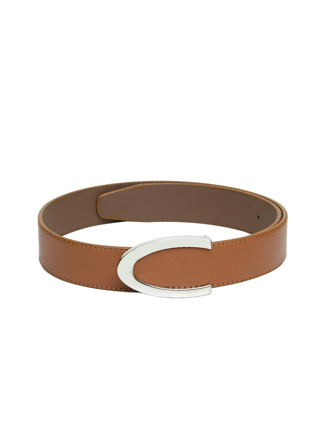 

Calvadoss Boys Tan Brown Solid Belt