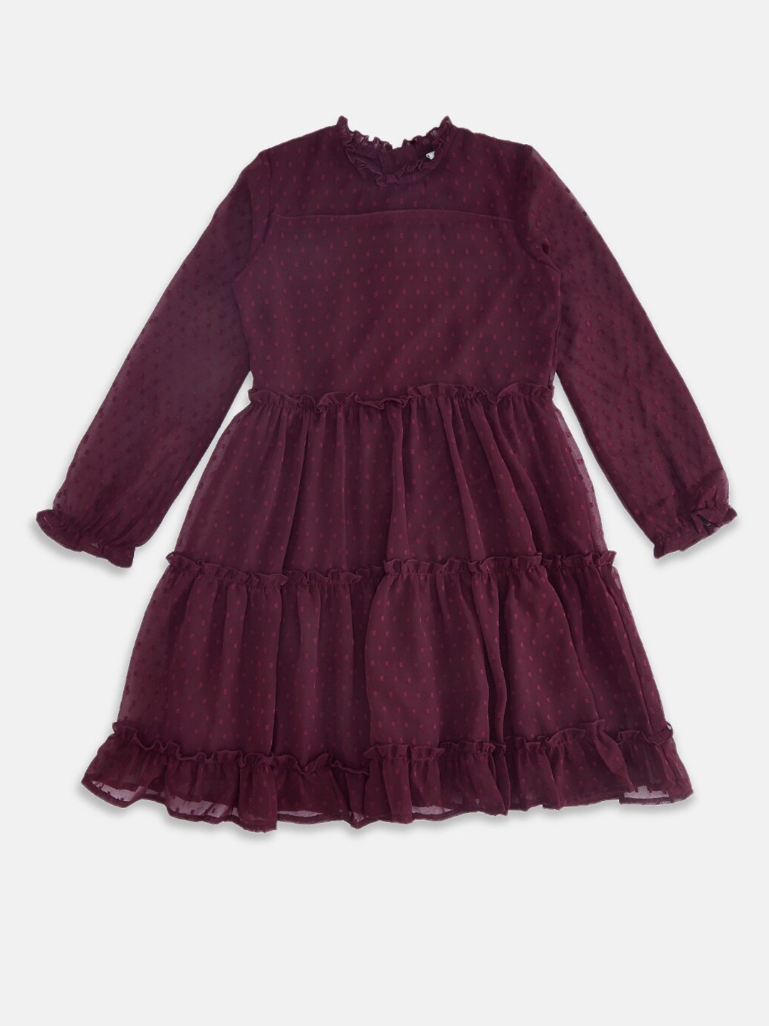 

Pantaloons Junior Maroon Dress