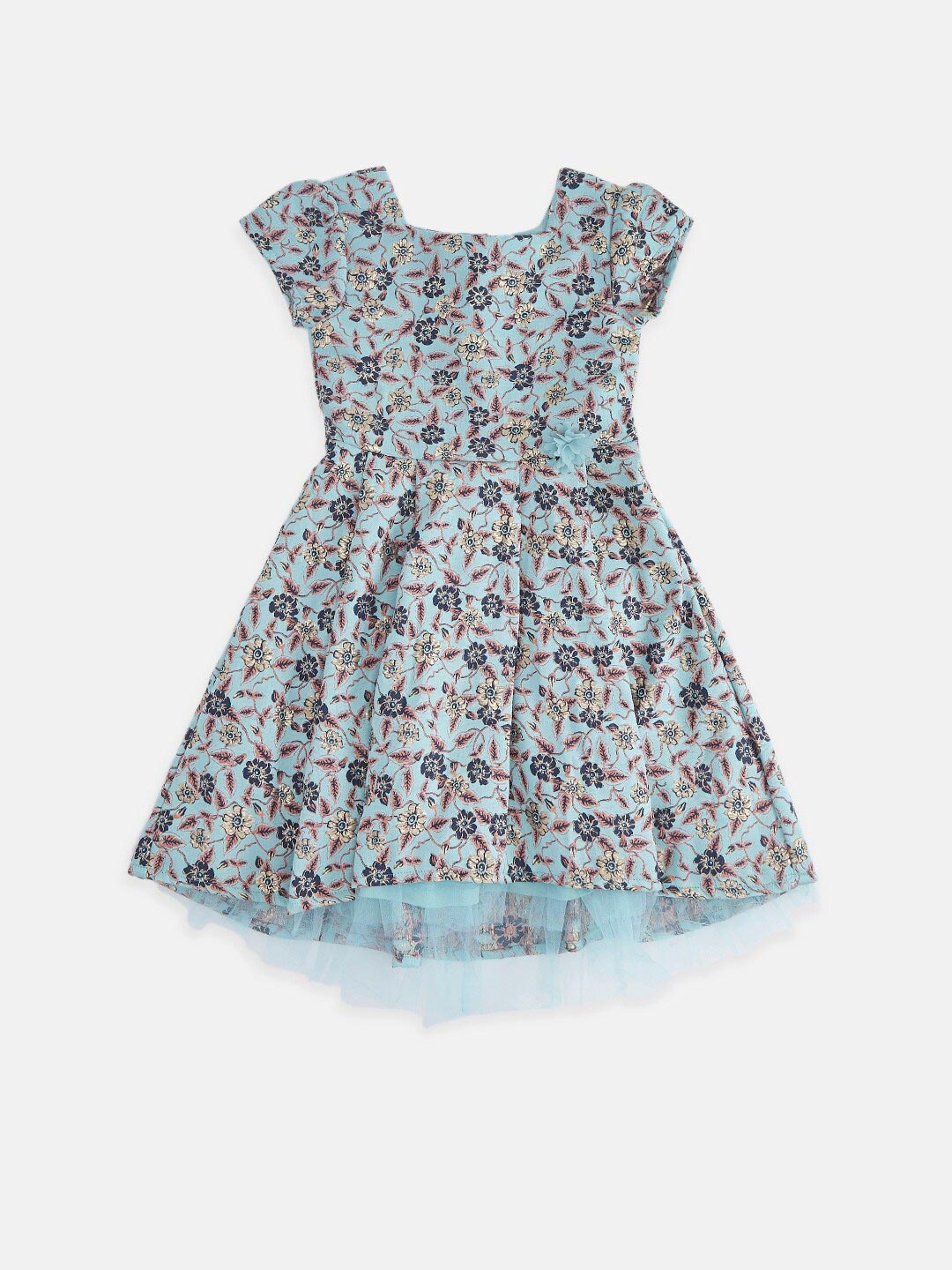 

Pantaloons Junior Green Floral Lace Dress