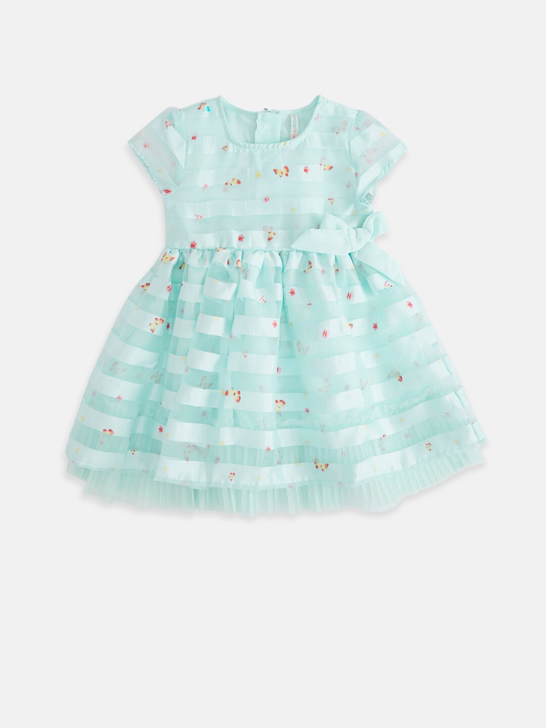 

Pantaloons Junior Blue Satin Dress