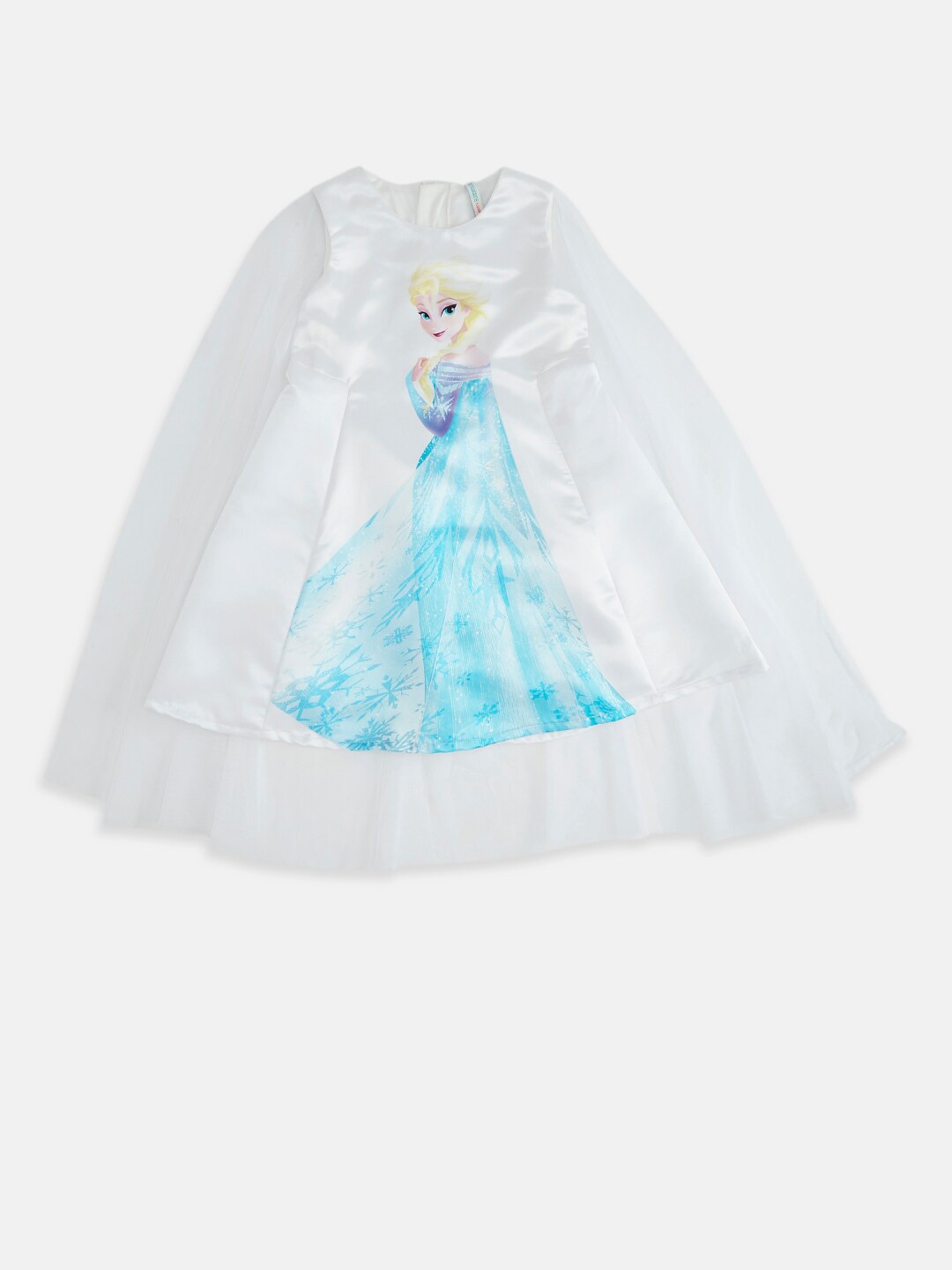 

Pantaloons Junior White Satin A-Line Dress