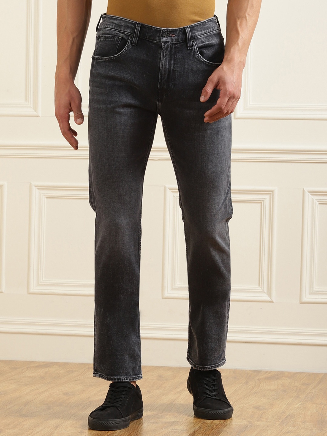 

7 For All Mankind Men Grey Jean Stretchable Jeans