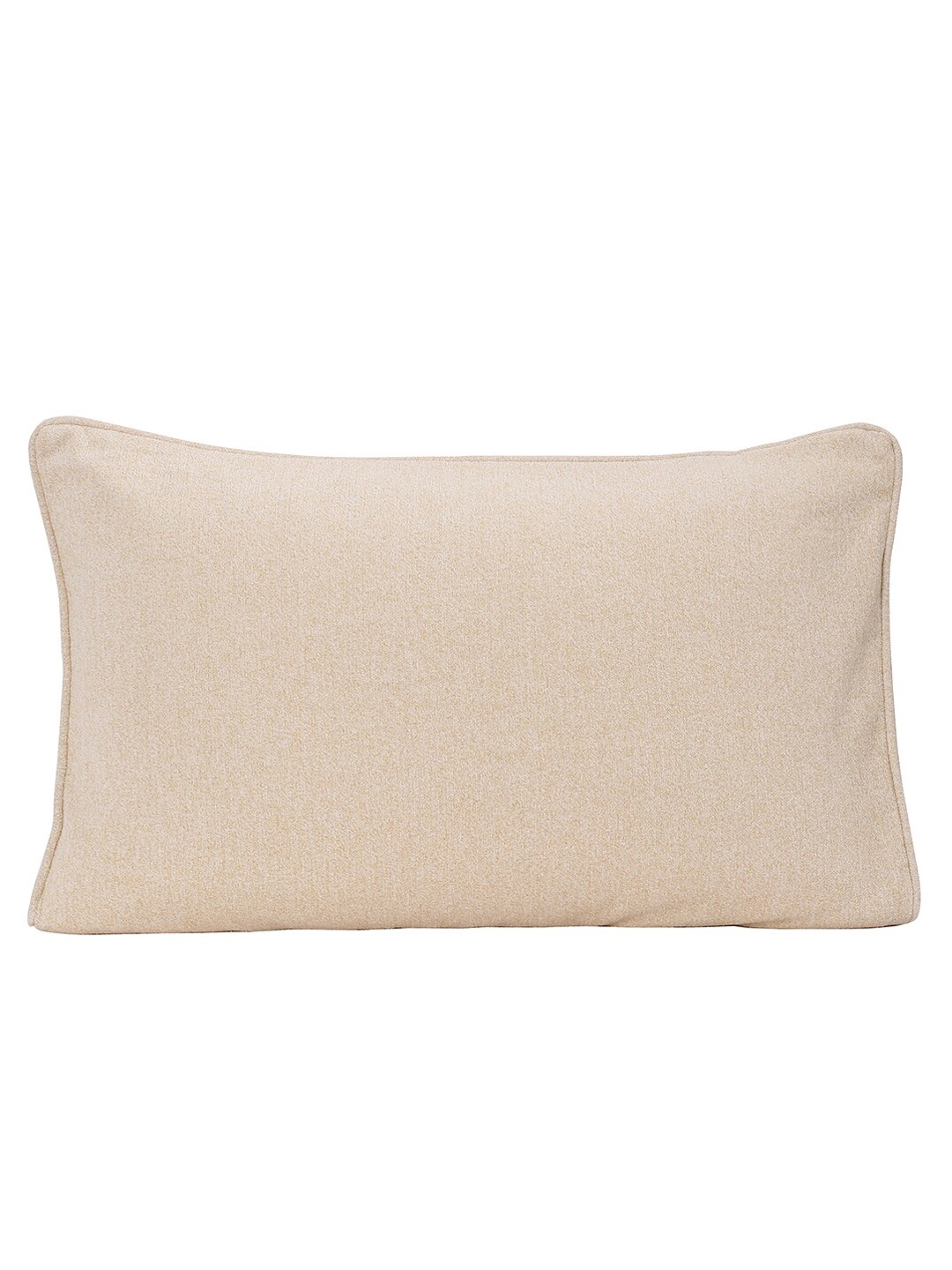 

MASPAR Set Of 2 Beige Dyed Textured Pillow Covers