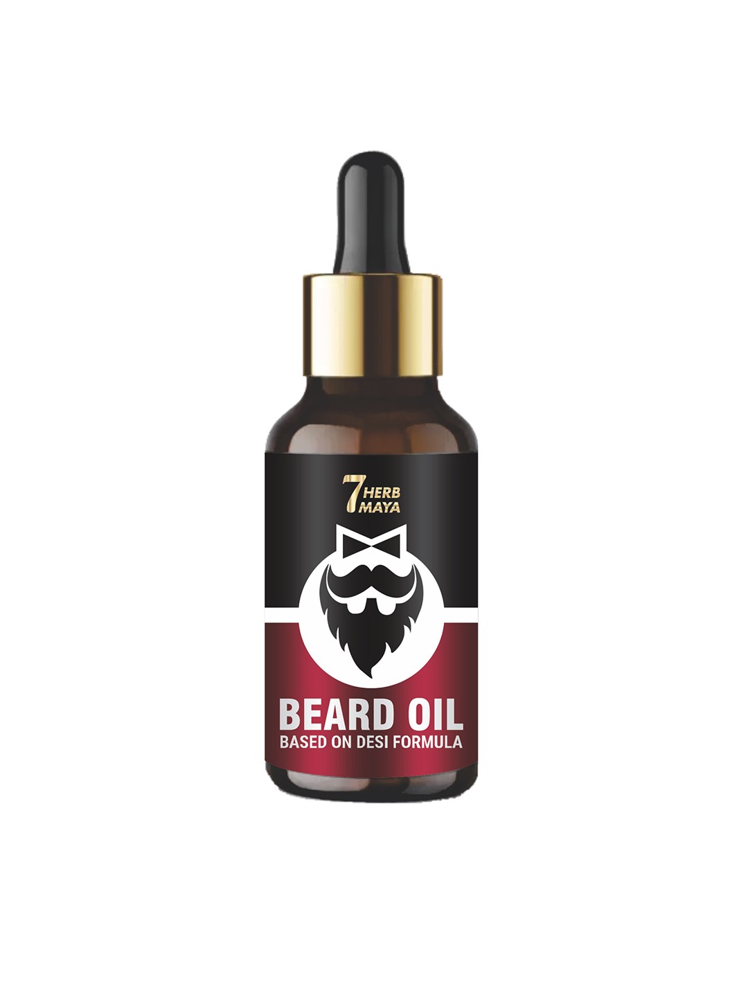 

7Herbmaya Men Beard Oil Based On Natural Desi Formula ml, Transparent