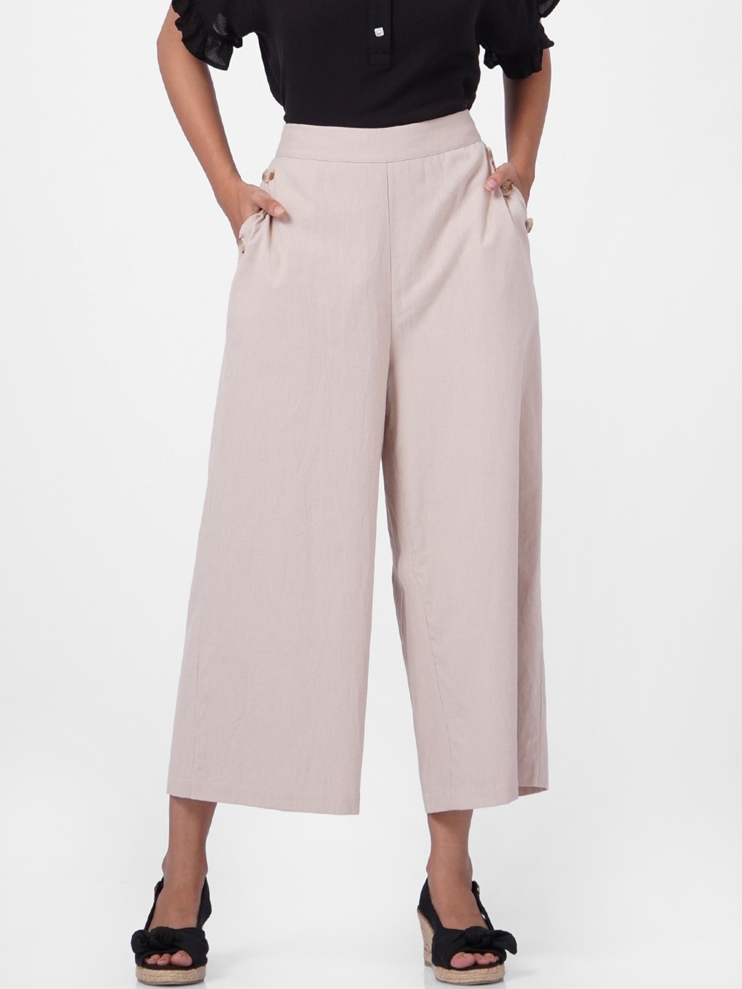 

Vero Moda Women Grey Culottes Trousers