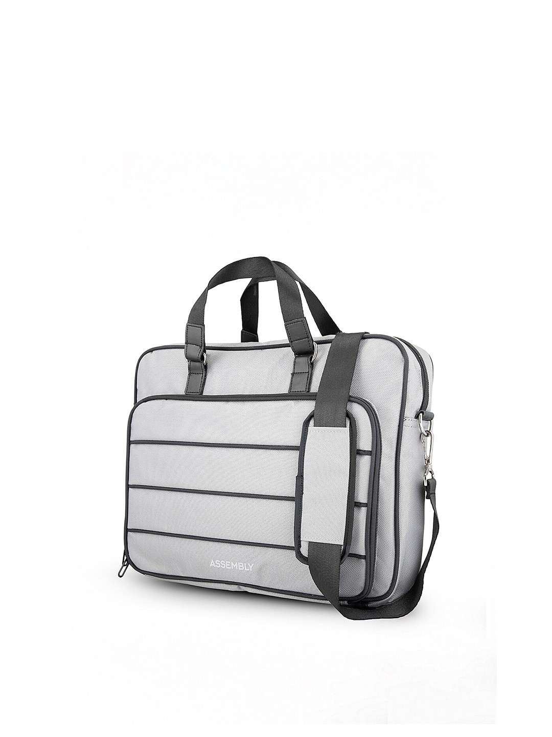 

Assembly Unisex Grey Solid 14 Inch Laptop Bag