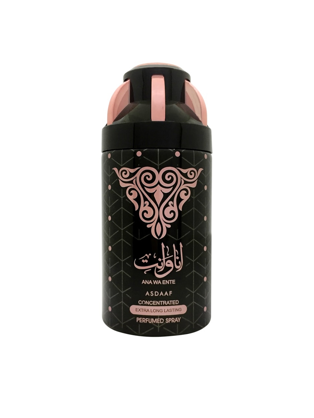 

ASDAAF Ana Wa Ente Concentrated Extra Long Lasting Deodorant Body Spray - 250 ml, Black