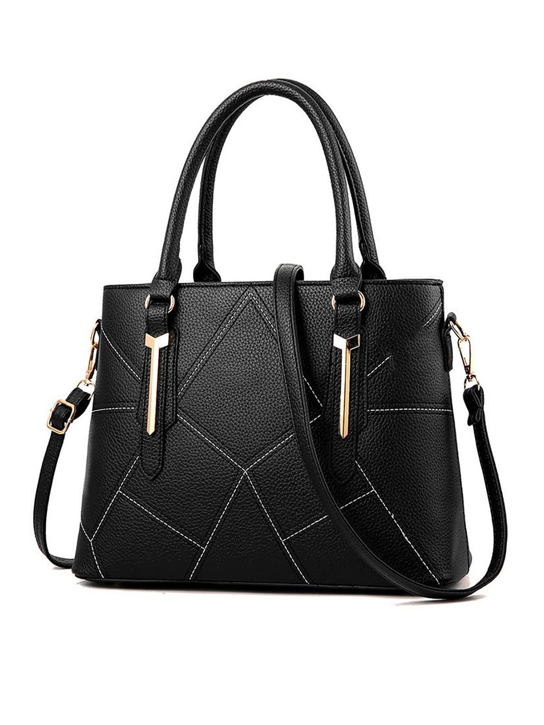 

YOUSTYLO Multicoloured Structured Handheld Bag, Multi