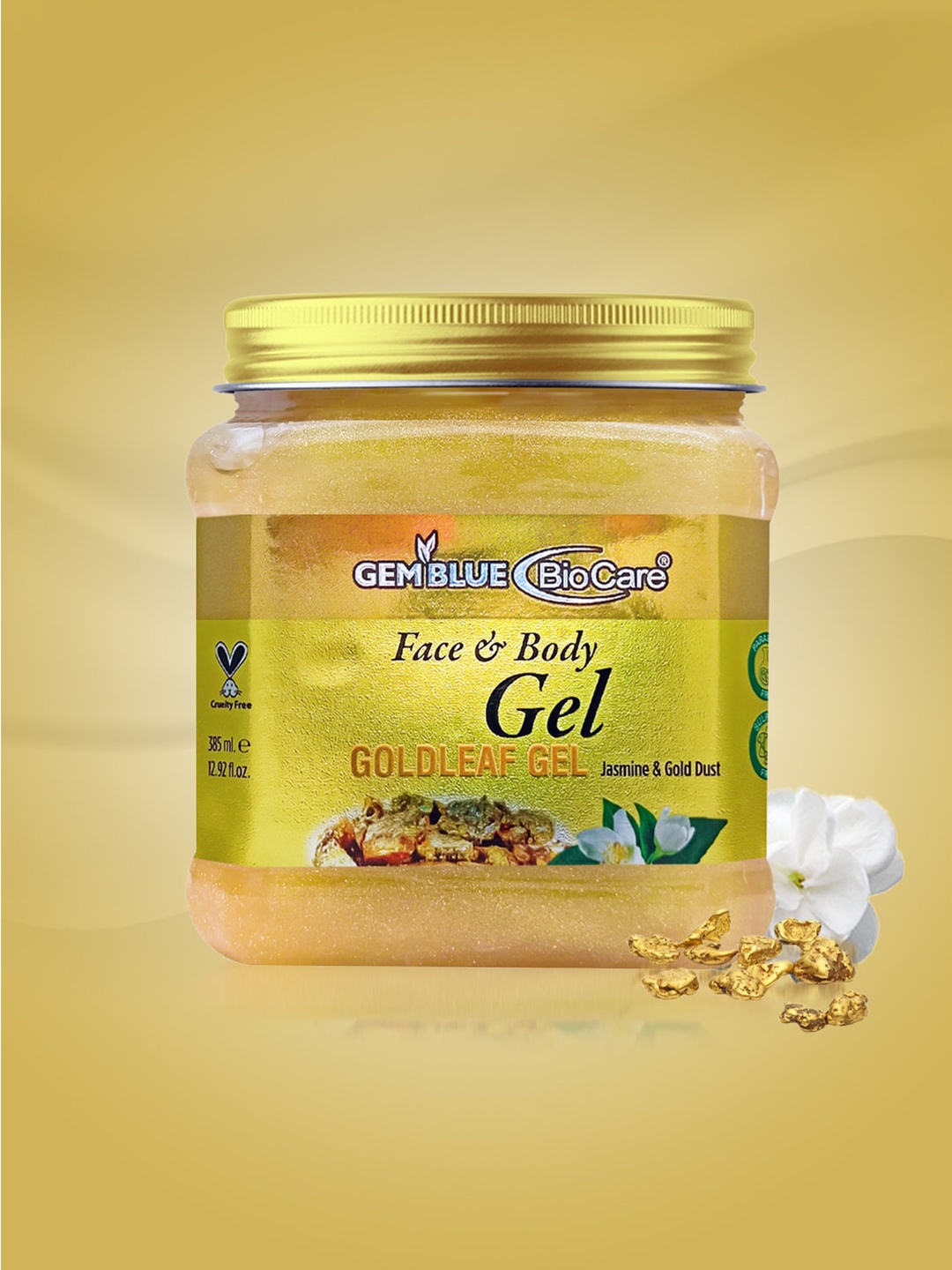 

GEMBLUE BioCare Gold Leaf Face and Body Gel - 385ml, Na
