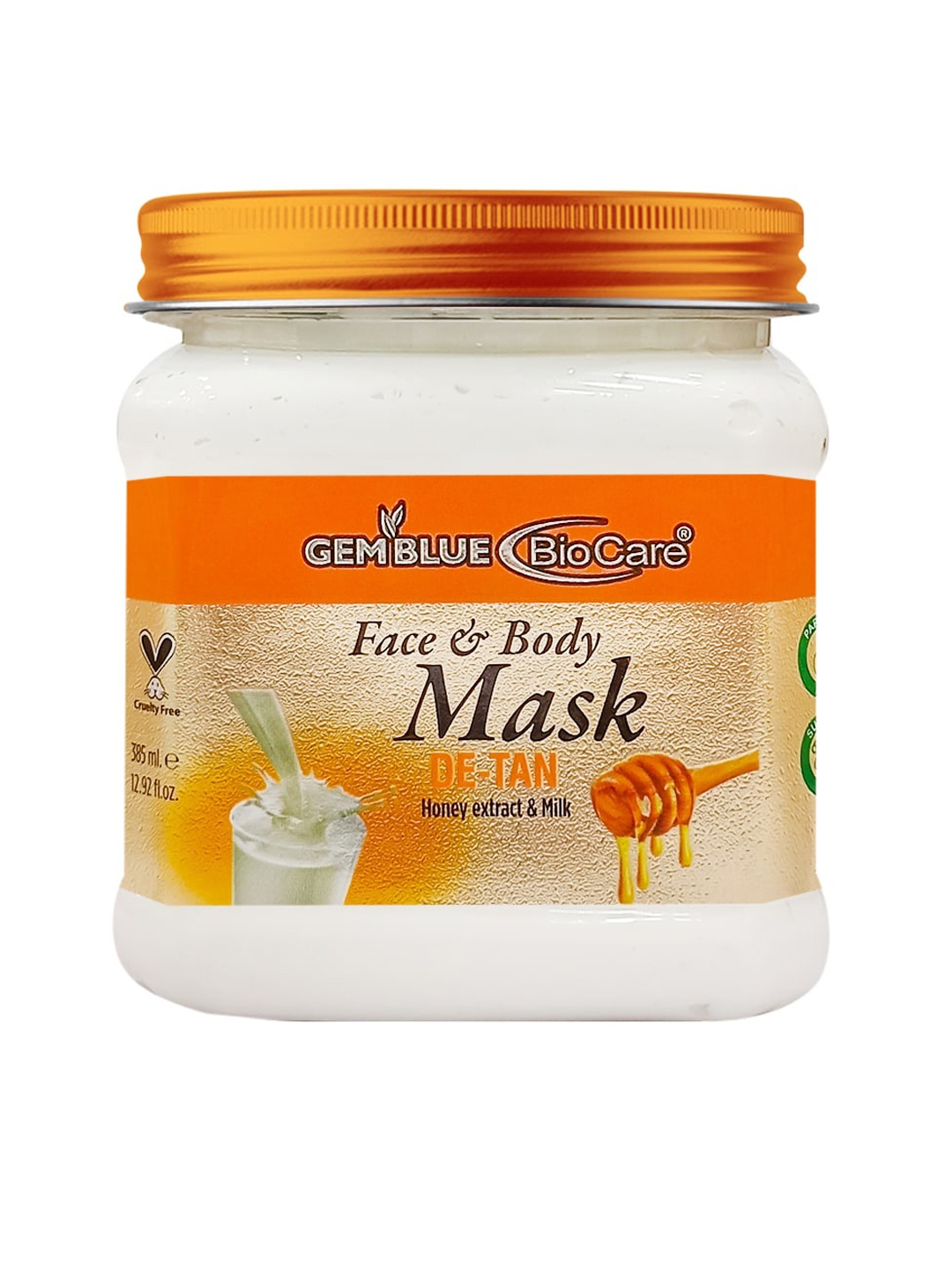 

GEMBLUE BioCare De-Tan Face & Body Mask, Off white