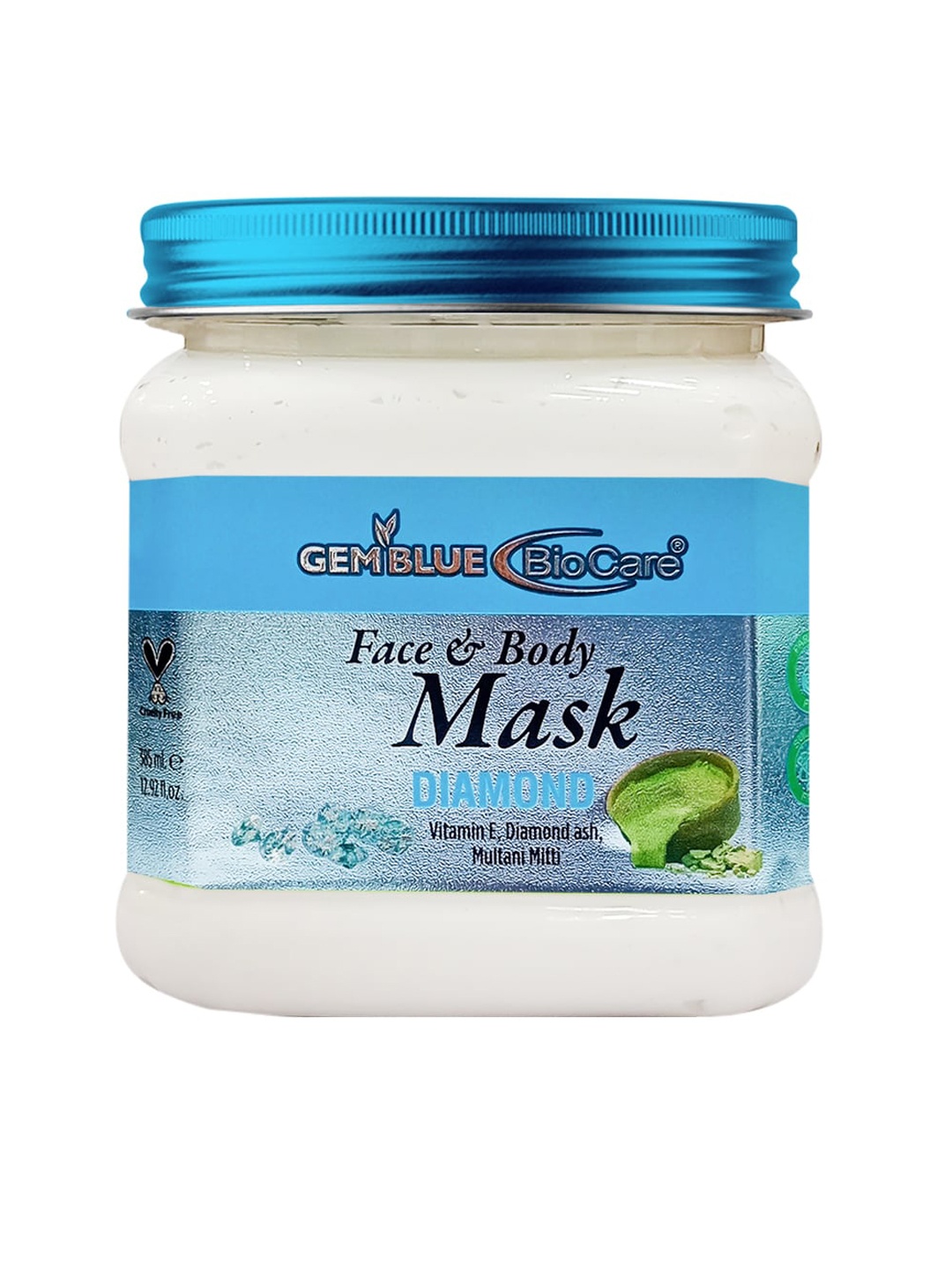 

GEMBLUE BioCare Biocare Diamond Face and Body Mask - 385ml, Na