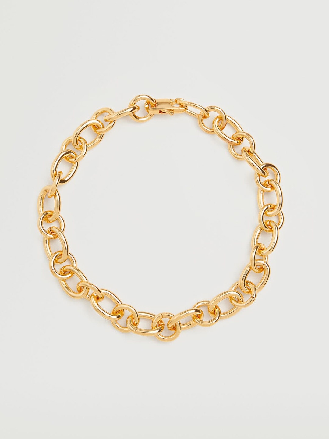 

MANGO Gold-Toned Interlinked Choker Necklace