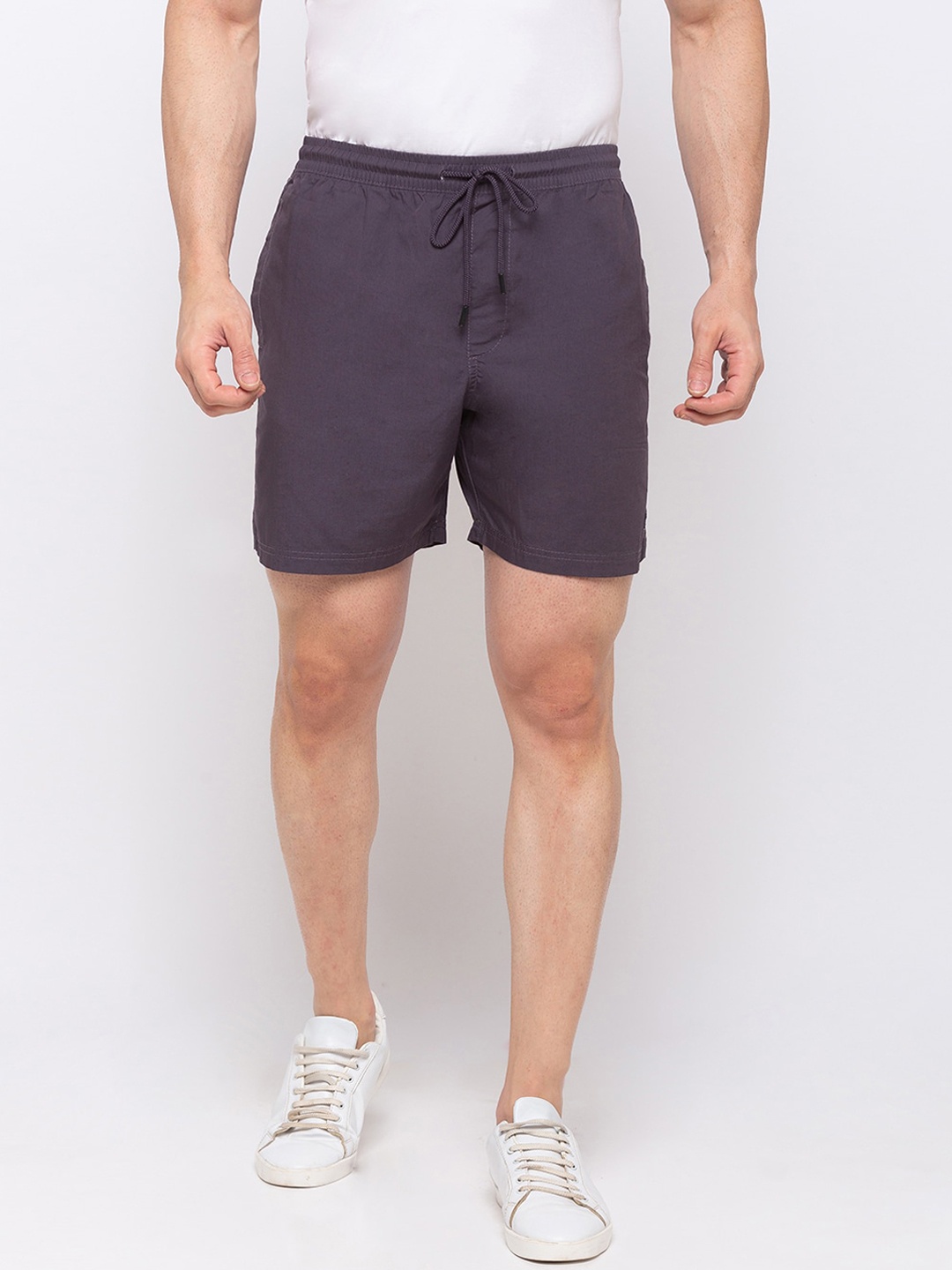 

Status Quo Men Grey Sports Shorts