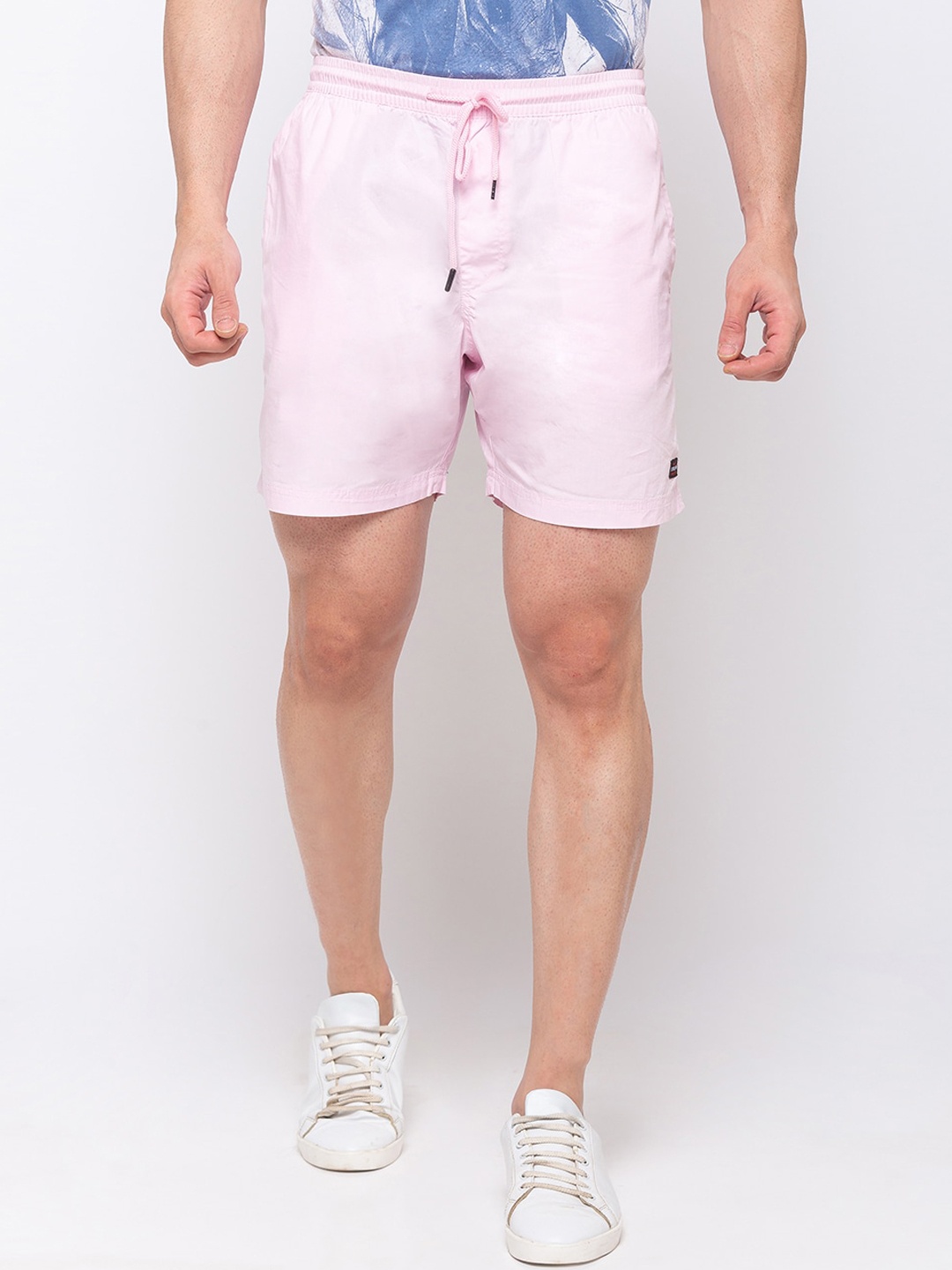 

Status Quo Men Pink Sports Shorts
